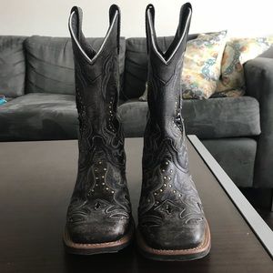 Black Laredo Cowboy Boot